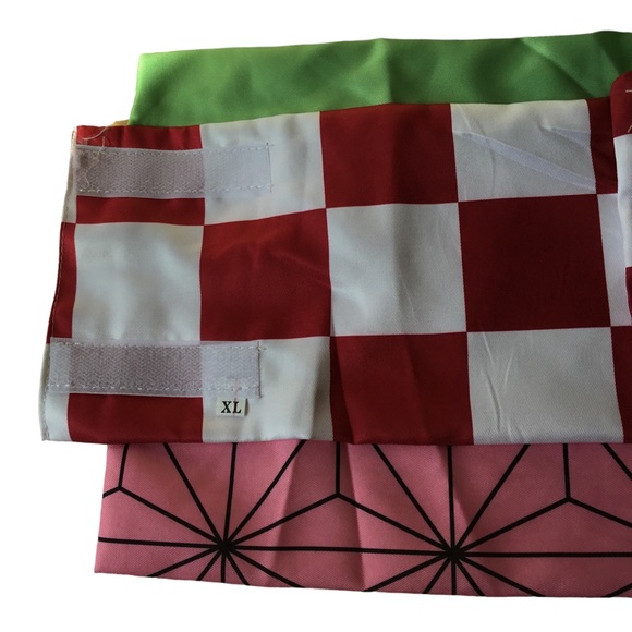 Anime Demon Slayer Nezuko Kamado Costume Kimetsu No Yaiba Party Anime sz XL - Picture 15 of 15